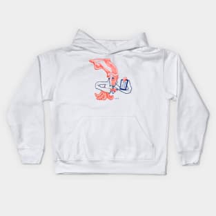 Squid doctor Kids Hoodie